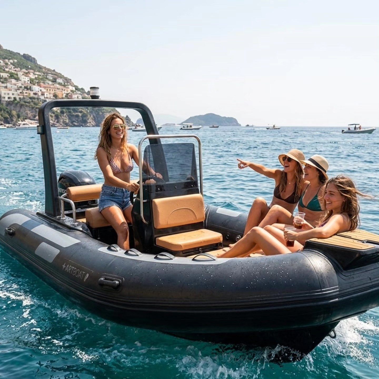 Gommone a noleggio all'Isola d'Elba da Portoferraio