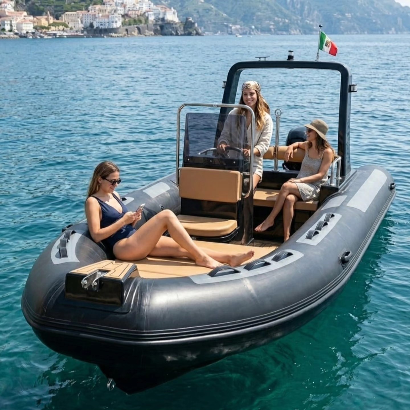 Gommone per calette e spiagge dell'Isola d'Elba