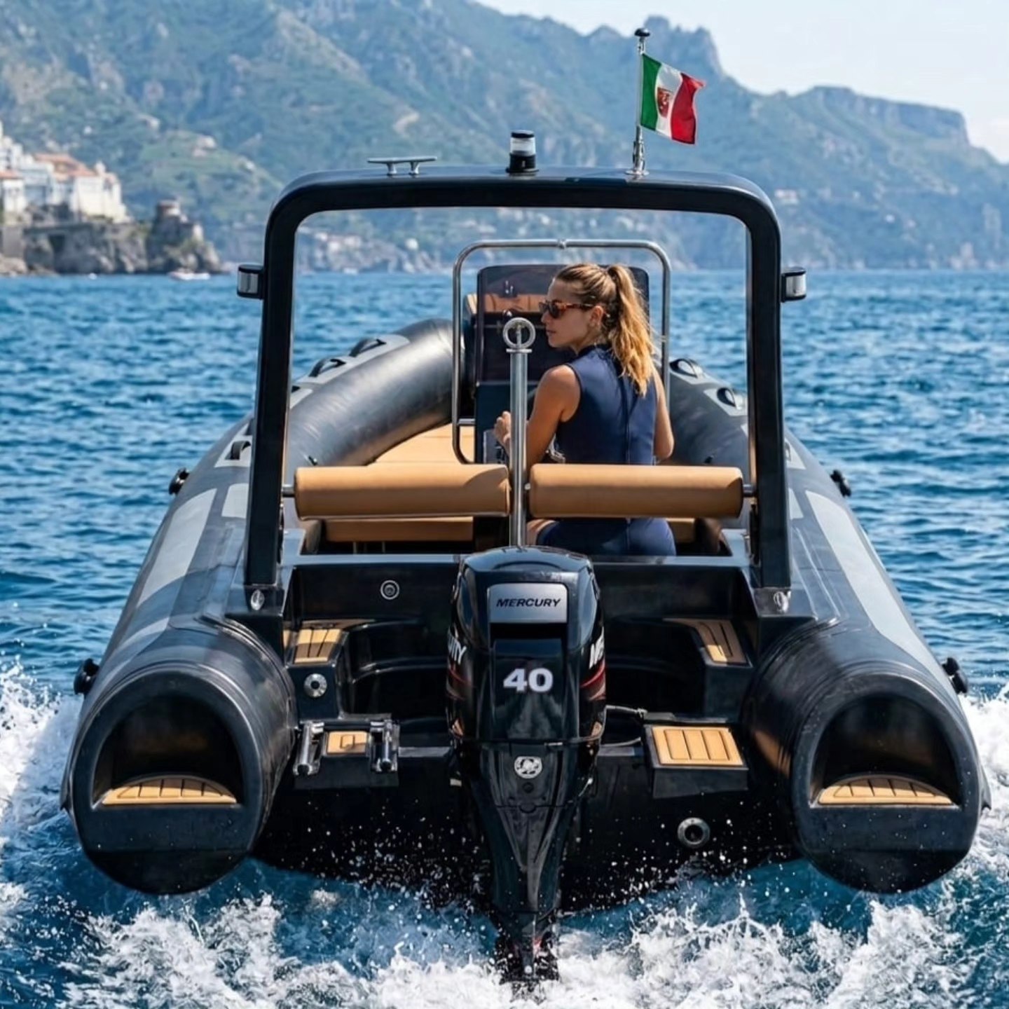 Giornata in gommone all'Isola d'Elba